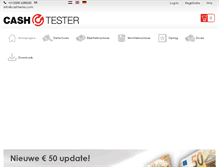 Tablet Screenshot of cashtester.com